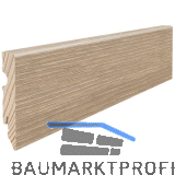 HARO Laminat Aqua Sockelleiste Eiche Veneto crema wasserresistent 15/80