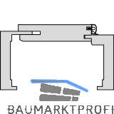 SOLIDO Fertigholzzarge Creativ E Spliteiche lackiert Rechts 600/2010/275 mm