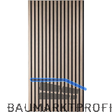 Designpaneel Muster Eiche Natur MDF schwarz