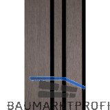 Akustikpaneel Plus Muster mit Softkante Eiche grau / schwarz