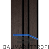 Akustikpaneel Plus Muster mit Softkante Eiche ger�uchert / schwarz