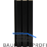 Akustikpaneel Muster mit Softkante foliert schwarz / schwarz