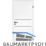 SOLIDO Donau Innent�re CPL Klassik wei� 9016 2 Lisenen schwarz RE TBA 750/2030