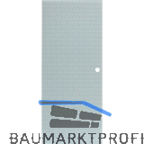 SOLIDO Glasschiebet�r Edelstein Smaragd wei�, Muschelgriff Bohrung 920x2100