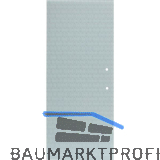 SOLIDO Glasschiebet�r Edelstein Smaragd wei�, mit Sto�griff Bohrung 920x2100