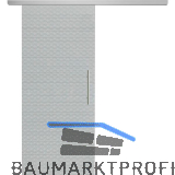 SOLIDO Glasschiebet�r Set Edelstein Diamant klar, Sto�griff silber, 820