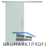 SOLIDO Glasschiebet�r Set Edelstein Smaragd klar, Sto�griff silber, 920