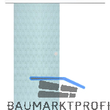 Glasschiebet�r Set Grande Smaragd wei�, Inlay wei�, Muschelgriff silber, 820