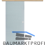 Glasschiebet�r Set Diamant wei�, Inlay Achat, Muschelgriff silber, 820