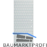 SOLIDO Glasschiebet�r Edelstein Gr. Smaragd klar, mit Sto�griff Bohrung 720x2100