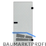 SOLIDO Ganzglast�re Edelstein Brillant klar Beschl�ge schwarz, 921/2013 Links