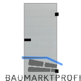 SOLIDO Ganzglast�re Edelstein Diamant klar Beschl�ge schwarz, 871/2013 Rechts