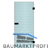 SOLIDO Ganzglast�re Edelstein Smaragd wei� Beschl�ge schwarz, 871/2013 mm Rechts