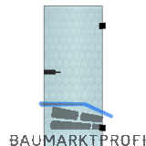 SOLIDO Ganzglast�re Edelstein Gr. Smaragd wei� Beschl�ge PZ schwarz, 821/2013 LI