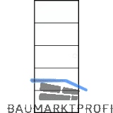 SOLIDO Ganzglas Schiebet�r Industry Black 4, Muschelgriff Bohrung, 720x2100