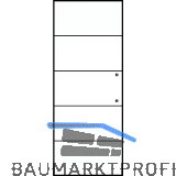 SOLIDO Ganzglas Schiebet�r Industry Black 4, Sto�griff Bohrung, 820x2100