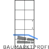 SOLIDO Ganzglas Schiebet�r Industry Black 5, Sto�griff Bohrung, 920x2100