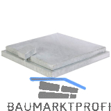 Brunnenschachtabdeckung vollbadfeuerverzinkt 500/500 mm ohne Entl�ftungsrohr