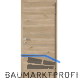 SOLIDO Smart Innent�re CPL Wildbuche quer 2 Lisenen VB Rechts TBA 900/2030 mm