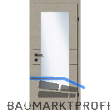 SOLIDO Smart Innent�re CPL Valeur Taupe 2 Lisenen schwarz GL LI TBA 750/2030 mm