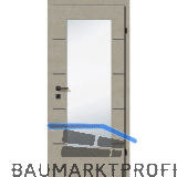 SOLIDO Smart Innent�re CPL Valeur Taupe 4 Lisenen schwarz GL RE TBA 850/2030 mm