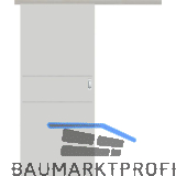 SOLIDO Donau Schiebet�re Set CPL Studio Silver-Grey, 2 Lisenen, 920x2070