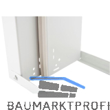 DOMOFERM Stahlumfassungszarge Profil 42 G mit Bodeneinstand, 800/2000/125mm