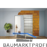 ECLISSE UNICO LUCE Schiebet�reinbaukasten Massivwand 1-flg. Breite 150, 600/2000
