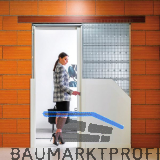 ECLISSE UNICO Schiebet�reinbaukasten Massivwand 1-flg. f�r Ziegel 120, 600/2000