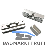 ECLISSE Einbauset UNICO f�r Ganzglasschiebet�ren bis 100 kg