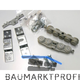 ECLISSE Garnitur Laufrollen inkl. Zubeh�r f�r UNICO bis 150 kg