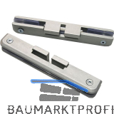 ECLISSE Aluminiumhalter UNICO f�r Glasschiebet�ren bis 80 kg
