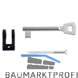 DOMOFERM Buntbarteinsatz mit Buntbartschl�ssel Nr. 3