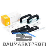 DOMOFERM PZ FH Dr�ckergarnitur, Kunststoff schwarz