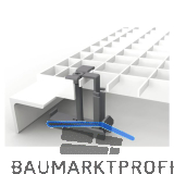 Befestigungsklemme f�r Maschenweite 33 x 33 mm