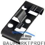 KOVALEX Montageclip Metall schwarz