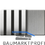 Kosche Akustikpaneel Muster Metall Edelstahl / Filz schwarz