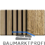 Kosche Akustikpaneel Muster 3D Amalfi / schwarz