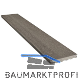 SILVADEC WPC Terrassendiele Elegance glatt Anthrazit, 23x138x4000mm