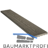 SILVADEC Terrassendiele Elegance struktur Anthrazit, 23x180x4000mm