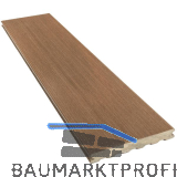 SILVADEC WPC Terrassendiele Atmosphere geb�rstet Rio Braun, 23x138x4000mm