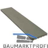SILVADEC WPC Terrassendiele Atmosphere geb�rstet Ushuaya Grau, 23x138x4000mm