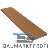 SILVADEC WPC Terrassendiele Atmosphere geb�rstet Lima Braun, 23x180x4000mm