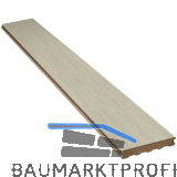 SILVADEC WPC Terrassendiele Atmosphere geb�rstet Belem Grau, 23x180x4000mm