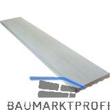 SILVADEC WPC Universalprofil Belem Grau, 23x180x4000mm