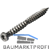 Edelstahlschrauben dunkelgrau, 5x50mm