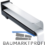 Seitenabschluss BF2506 mit Dichtteil f�r Putz Alu wei� lackiert 240 mm