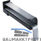 Seitenabschluss BF4006 f�r Putz, Aluminium blank, 90 mm