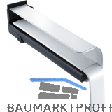 Seitenabschluss BF4006 f�r Putz, Aluminium RAL 9016 Verkehrswei�, 280 mm