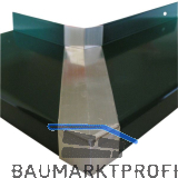 Verbinder Soft 40 mit Dichtteil Alu blank 90� Au�enecke 50 mm